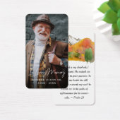 Full Photo Herfst Mountain Prayer Kaart (Bureau)