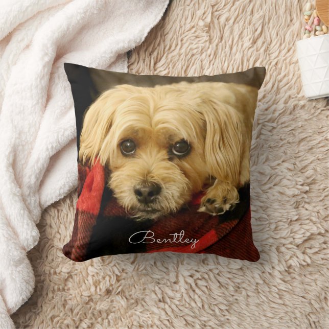 Full Photo Pet Pillow | Snowflakes Kussen (Deken)