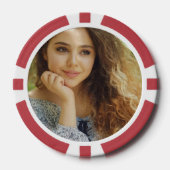 Full Photo Upload Poker Chips (Voorkant)
