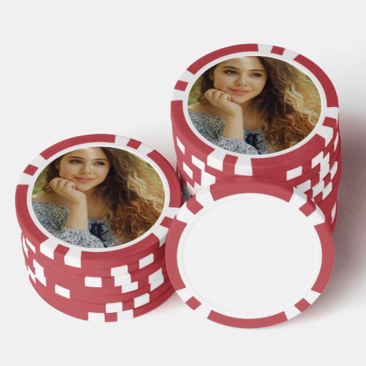 Full Photo Upload Poker Chips (Opstapeling)