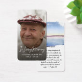 Full Photo Winter Lake Prayer Kaart (Bureau)