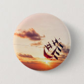 "Full Sail" Ronde Button 5,7 Cm (Voorkant)
