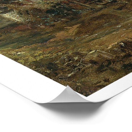 Full-scale-studie voor "The Hay Wain", c.1821 Poster (Hoek)