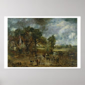 Full-scale-studie voor "The Hay Wain", c.1821 Poster (Voorkant)