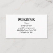 Full Service Lawn Care Landscaper Visitekaartje (Achterkant)