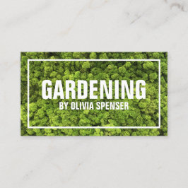 Full-service tuinman voor landgoed gronden visitekaartje