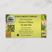 Full Service tuinontwerp onderhoud Visitekaartje (Achterkant)