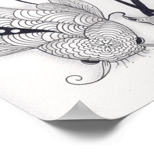 Full Size Koi Fish Poster (Hoek)