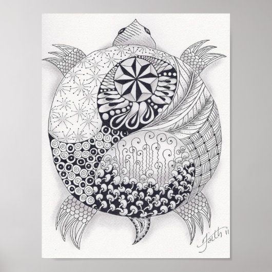 Full Size Turtle Poster (Voorkant)