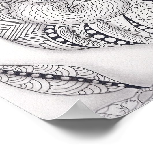 Full Size Wise Old Owl Poster (Hoek)