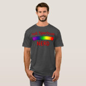 Full Spectrum Nerd grappig T-shirt (Voorkant volledig)