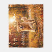 Full Speed Zero Regrets Golden Fleece Deken (Voorkant)