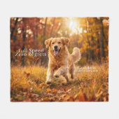 Full Speed Zero Regrets Golden Fleece Deken (Voorkant (Horizontaal))