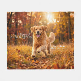 Full Speed Zero Regrets Golden Fleece Deken