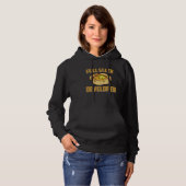 Full Stack Developer Computer Codering Pannenkoek Hoodie (Voorkant volledig)