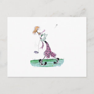 Full Swing Golf, Tony Fernandes Briefkaart