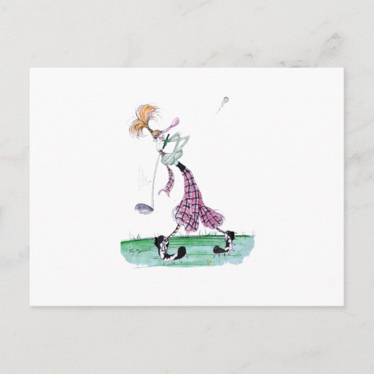 Full Swing Golf, Tony Fernandes Briefkaart (Voorkant)