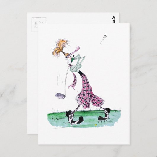 Full Swing Golf, Tony Fernandes Briefkaart (Voorkant / Achterkant)