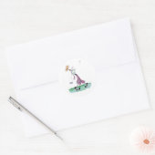 Full Swing Golf, Tony Fernandes Ronde Sticker (Envelop)