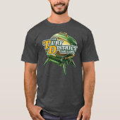 Full Tailgate logo donkere kleuren T-shirt (Voorkant)