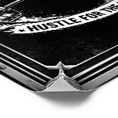 Full Throttle Gym Poster – Hustle For The Muscle F (Hoek)