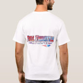 Full Throttle No Limits Patriotic Racing T-Shirt | (Achterkant)