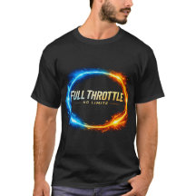 Full Throttle No Limits T-shirt – Fire & Ice Energ
