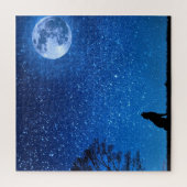 Full Wolf Moon - Legpuzzel (Verticaal)