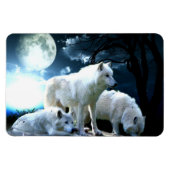 Full Wolf Moon Magneet (Horizontaal)