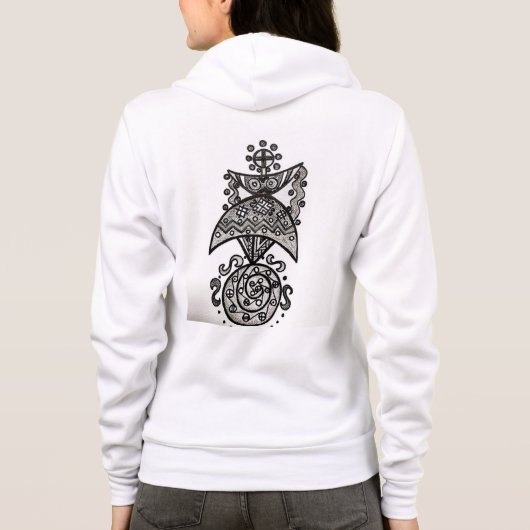 Full-Zip Hoodie (Achterkant)