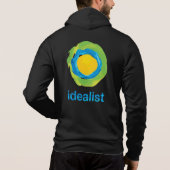 Full Zip Hoodie (kies uw maat / stijl / kleur) (Achterkant)