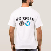 FULLBLAST RADIO LOGO SHIRT MET DJ SPREE (Achterkant)