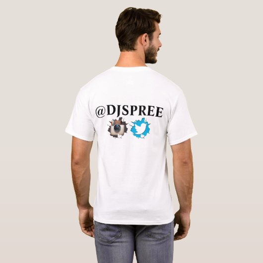 FULLBLAST RADIO LOGO SHIRT MET DJ SPREE (Achterkant volledig)