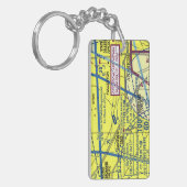 Fullerton Airport-diagram/taxisdiagram Sleutelhanger (Voorkant Links)