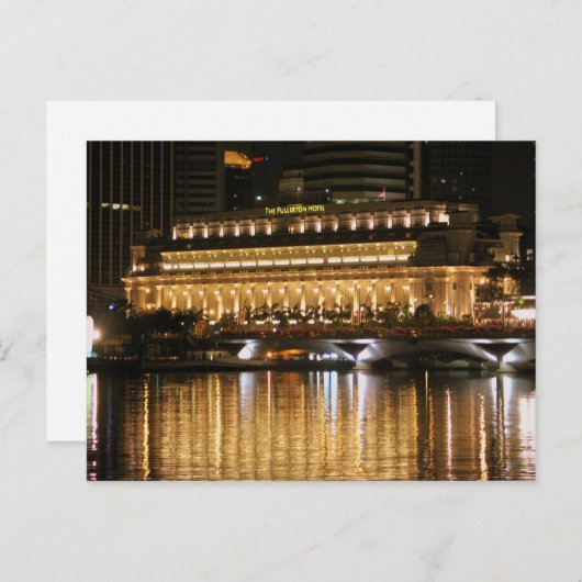Fullerton Hotel Briefkaart (Voorkant / Achterkant)