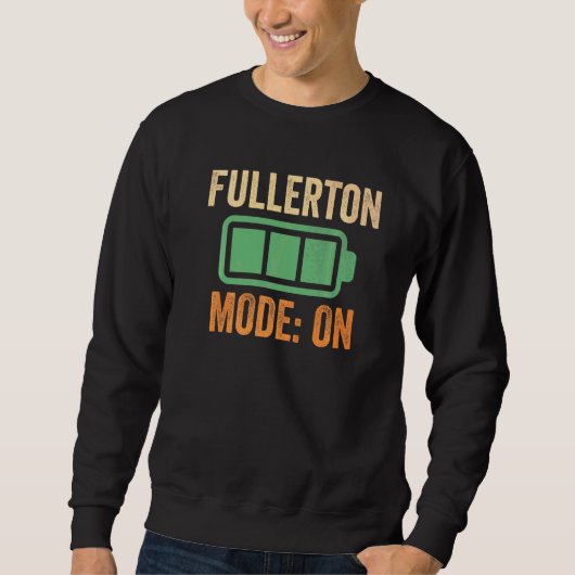 Fullerton-modus op batterij trui (Voorkant)