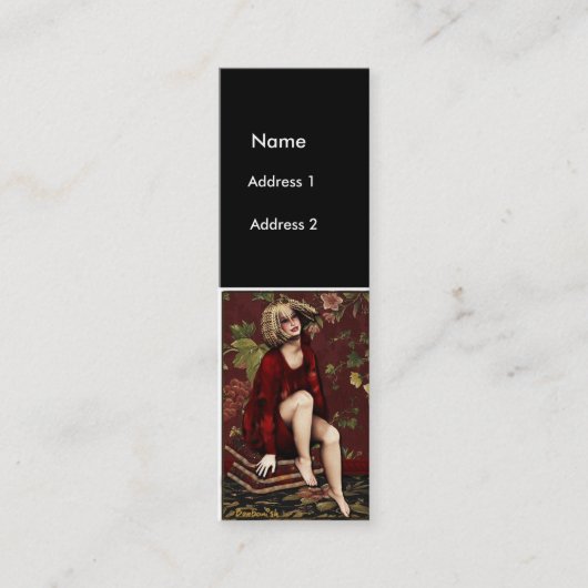 FullFiguurLady Mini Visitekaartje (Voorkant)