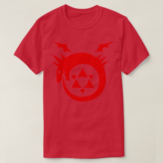 Fullmetal Alchemist Ouroboros T-shirt (Design voorkant)