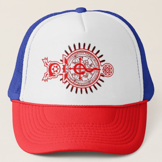 ⚙️ Fullmetal Alchemist  Trucker Pet (Voorkant)