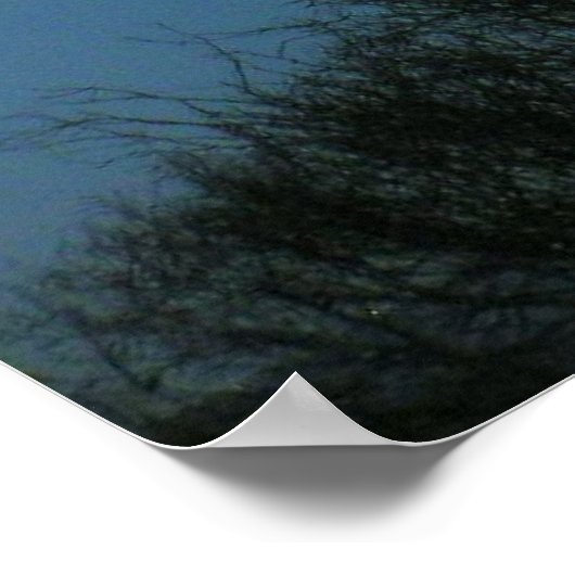 FullMoon Sunrise Poster (Hoek)