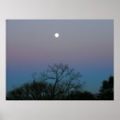 FullMoon Sunrise Poster (Voorkant)