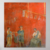 Fullonica van Veranius Hypsaeus Poster (Voorkant)