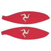 Fullsize Basketball met Isle of Man Flag, VK Mini Basketbal (Panelen)