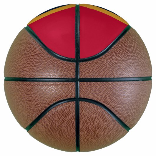Fullsize Basketball with Flag of Mississippi, USA Basketbal (Rechts)