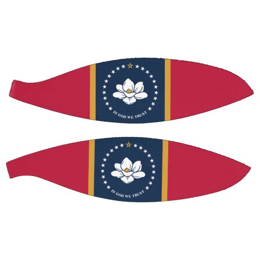 Fullsize Basketball with Flag of Mississippi, USA Basketbal (Panelen)