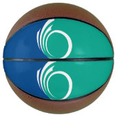 Fullsize Basketball with Flag of Ottawa Basketbal (Voorkant)