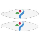 Fullsize Basketball with Flag of Seoul Basketbal (Panelen)