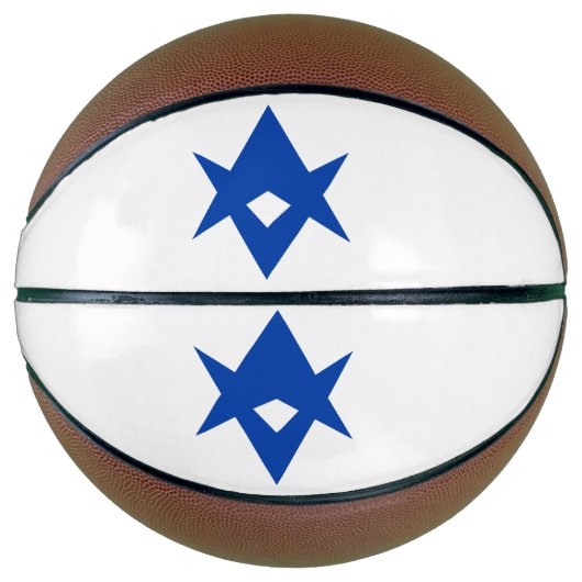 Fullsize Basketball with Flag of Toyota City Basketbal (Voorkant)