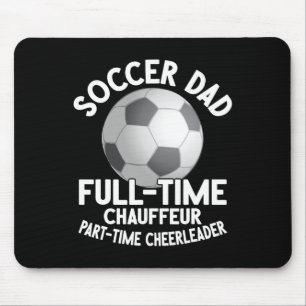 Fulltime Chauffeur Deeltijd Cheerleader Voetbal D Muismat