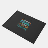 Fulltime leraar Halloween heks ontwerp_1 Deurmat (Schuin)